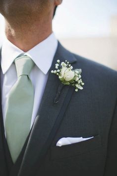 Sage Wedding Groomsmen, Sage Green Wedding Theme, Sage Green Wedding Colors, Sage Green Tie, Green Wedding Suit, Wedding Groomsmen Attire, Jade Wedding, Sage Bridesmaid Dresses, Groom Wedding Attire