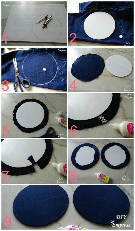 Round Bag Diy, Bucket Bag Diy, Diy Clutch Bag, Pola Topi, Fascinator Hats Diy, Denim Crafts Diy, Diy Clutch, Round Purse, Hat Patterns To Sew