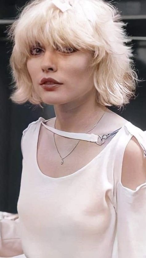 Debbie Harry Hair, Blondie Atomic, Deborah Harry Blondie, Deborah Harry, Blondie Debbie Harry, Debbie Harry, Shag Haircut, Blonde Bobs, Cut My Hair