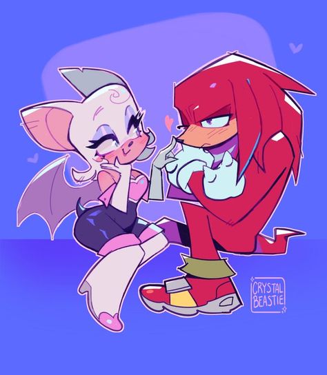 Knuckles The Echidna, Sonic & Knuckles, Rouge The Bat, Sonic 3, Sonic Franchise, Hedgehog Art, Sonic And Shadow, Sonic Fan Art, Sonic Art