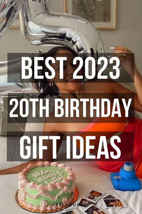 Diy 20th Birthday Gifts, Present For 20th Birthday, 20 Th Birthday Gift Ideas, 20th Bday Gift Ideas, 20 Year Old Girl Birthday Gift Ideas, 20th Birthday Gift Ideas For Her, Ideas For 20th Birthday Girl, 20 Yr Old Birthday Ideas, 20th Birthday Gift Ideas For Best Friend