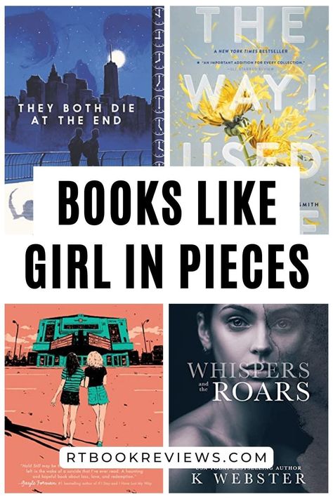 Looking for books like Girl in Pieces, an emotionally tough look at mental health recovery? Tap to see more books like it for moving, realistic reads introducing tough conversations to young adult readers. #bestbooks #bestyoungadultbooks #YAbooks Books Like Girl In Pieces, Heartbreaking Books, Books For Young Adults, Kathleen Glasgow, Girl In Pieces, Uplifting Books, Young Adult Books, Tough Conversations, Book Wishlist