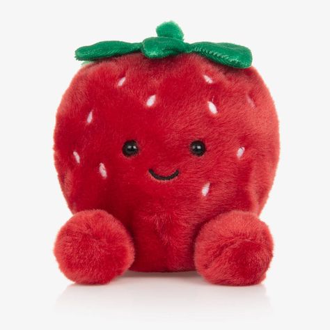 Red Juicy Strawberry Soft Toy (12 cm) Strawberry Plushies, Jelly Cat Strawberry, Strawberry Squishmallow, Strawberry Stuff, Strawberry Stuffed Animal, Red Plushie, Strawberry Bear Jellycat, Palm Pals, Red Bunny Jellycat