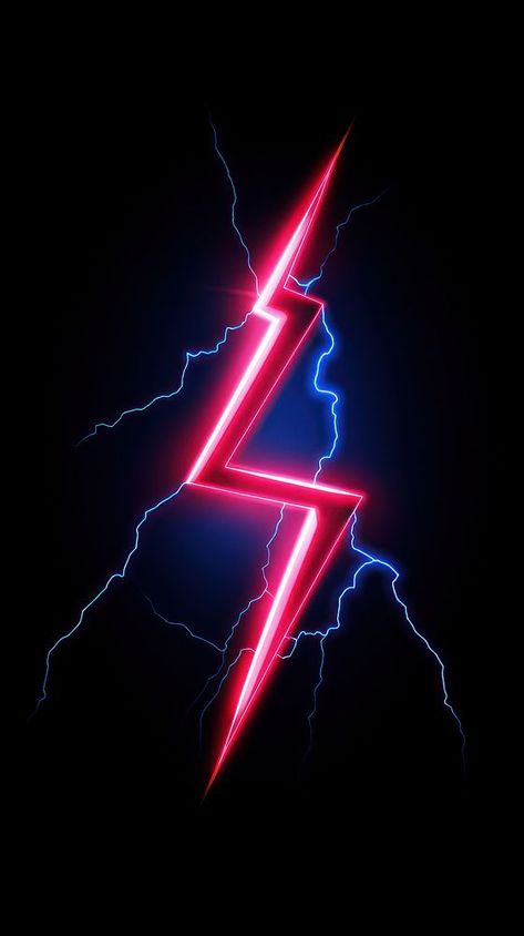 Iphone Neon Wallpaper, Thunder Wallpaper, Lighting Thunder, Lightning Wallpaper, Black Nature, Lightning Rod, Neon Wallpaper, Mobile Wallpaper, Astronomy