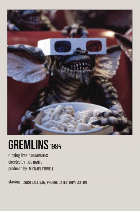 Posters Horror, Gremlins Movie, Halloween Movie Poster, 80s Movie Posters, Indie Movie Posters, Iconic Movie Posters, Movie Card, Film Posters Minimalist, Spooky Movies