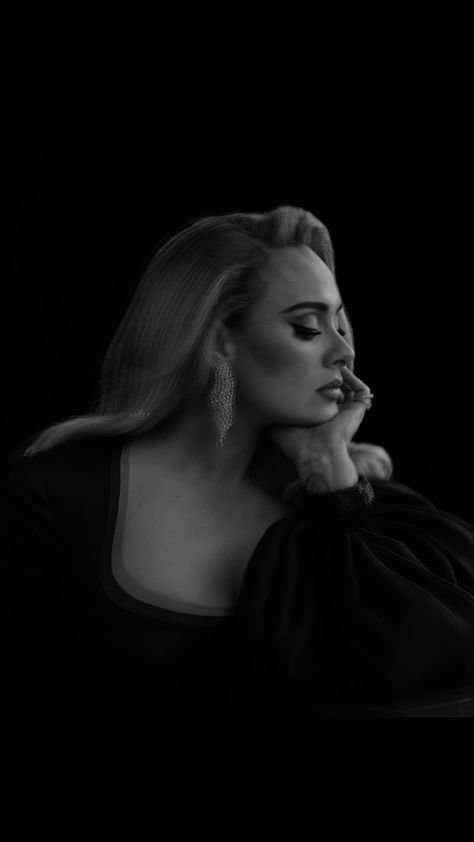 follow me on ig 《softadele》 :) Adele Astethic, Adele Album Cover, Adele Wallpaper Aesthetic, Adele Black And White, I Love Adele, Adele Portrait, Adele Aesthetic, Singers Aesthetic, Adele Wallpaper