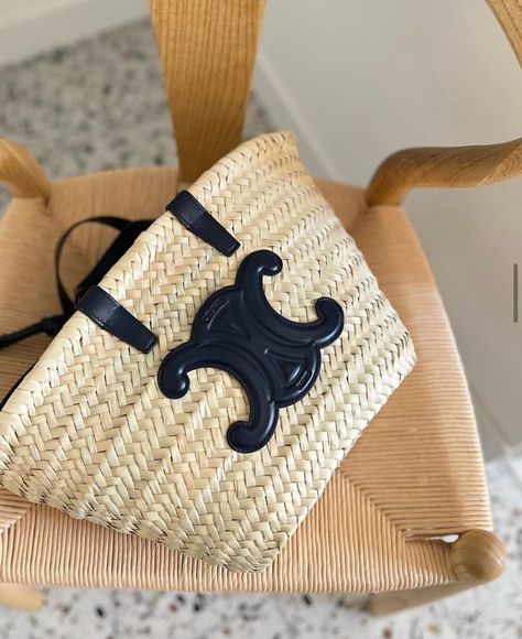 5 Most Coveted Celine Bags of 2023 - PurseBop Celine Basket Bag Outfit, Crafted Bag, The Lizard, Celine Handbags, Straw Tote, Beach Ready, Celine Bags, Celine Bag, Basket Bag