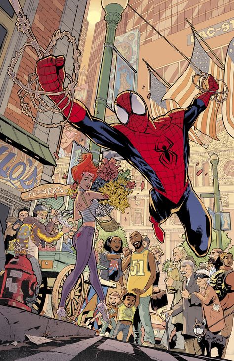 Patrick Gleason on Twitter: "Happy 4th of July everyone! 🇺🇸 Colors by the great @Dragonmnky… " Spider Man 2018, Univers Marvel, Spectacular Spider Man, Spiderman Artwork, Marvel Spiderman Art, Amazing Spider Man, Spiderman Comic, Spiderman Art, Amazing Spiderman