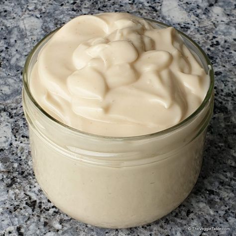 Aquafaba Mayonnaise Aquafaba Mayonnaise, Aquafaba Mayo, Vegan Tapas, Aquafaba Recipes, Mayo Recipe, Candida Cleanse, Mayonnaise Recipe, Savory Foods, Vegan Meat