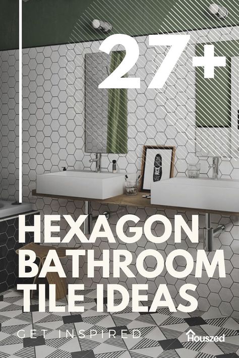 Small Hexagon Tile Bathroom, Octagon Tile Bathroom, Hexagon Shower Tile, Bathroom Hexagon Tile, Hexagon Bathroom Floor, White Hexagon Tile Bathroom, Hexagon Bathroom Tile, Hexagon Tile Bathroom Floor, Hexagon Bathroom