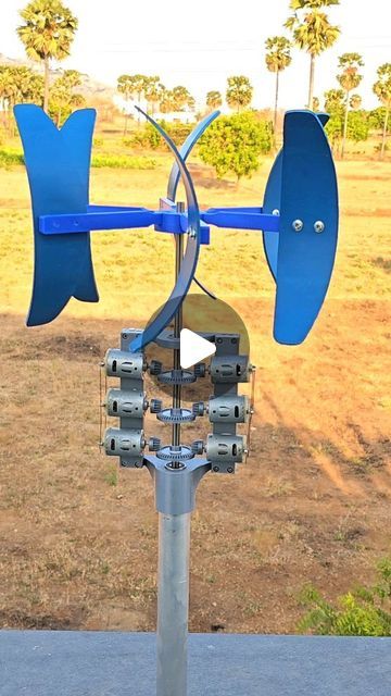 Wind Turbine Craft, Wind Turbine Diy, Home Wind Power, Wind Power Diy, Homemade Wind Turbine, Water Turbine Generator, Windmill Generator, Home Wind Turbine, Windmill Diy