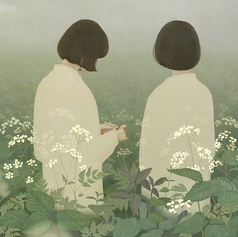 Cute Gifs, Sage Green Wallpaper, Dark Green Aesthetic, Grunge 90s, Aesthetic Japan, A Silent Voice, Korean Art, Japanese Aesthetic, Aesthetic Painting