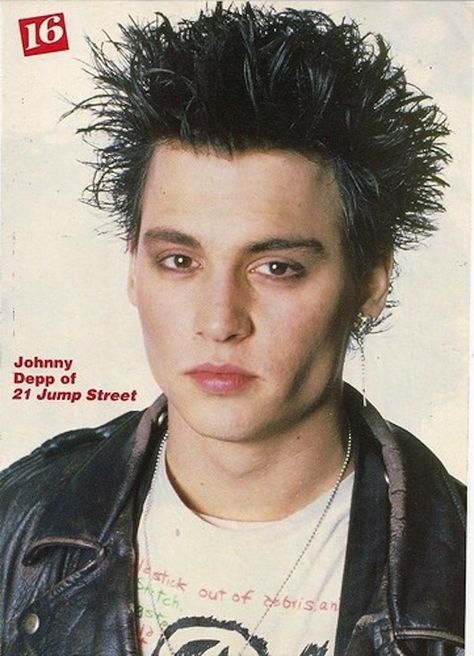 90s Rock Fashion, 90s Johnny Depp, John Depp, Barnabas Collins, جوني ديب, Jump Street, Ian Joseph Somerhalder, 21 Jump Street, Young Johnny Depp