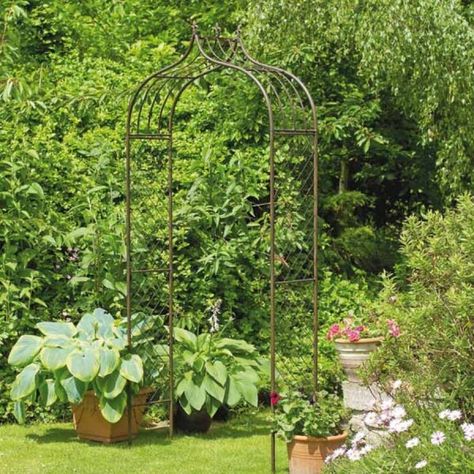 Are you interested in our Plant support? With our metal garden arch you need look no further. Metal Garden Arch, Arch Garden, Garden Archway, Versailles Garden, Enchanting Garden, Garden Obelisk, Gothic Garden, Garden Arbor, Garden Arches