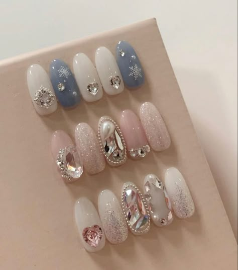 Kawaii Nail Art, Korean Nail Art, Fake Nails Designs, Hello Nails, Korean Nails, French Nail Art, Inspo Makeup, Pretty Gel Nails, Nail Art Designs Videos