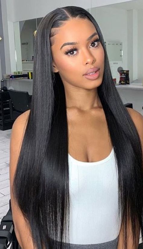 Black Lace Front Wigs Straight, Long Straight Weaves For Black Women, 26 Inch Wig Straight, 20in Wig, Long Straight Weave, 20 Inch Wig, Straight Middle Part Wig, 26 Inch Wig, Black Straight Wig