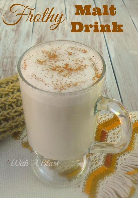 Malt Drink, Hot Smoothie, Malt Recipe, Milkshake Recipe Easy, Adult Beverages Recipes, Kid Friendly Drinks, Hot Drinks Recipes, British Recipes, Warm Kitchen