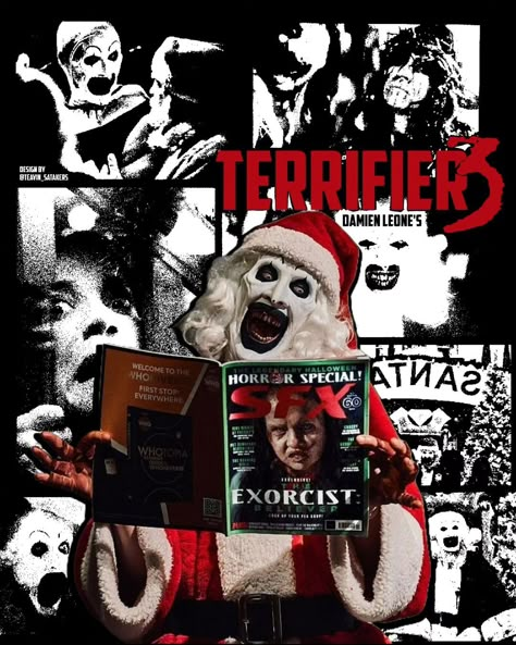 Thanks santa - Terrifier 3 Graphic design/ poster design 27/10/24 ======== Design made with: Sketchbook app ======== Asset image: Instagram - TERRIFIER 3 - - - - - - TAGS: #graphicdesign #icographica #graphics #selectedwork #posterdesign #eminem #posterdesign #ishowspeed #fyp #tips #design #tshirt #graphicdesigners #tshirts #streetstyle #streetwear #horror Terrifier 3, Sketchbook App, Tips Design, Image Instagram, Design Tshirt, Graphic Design Poster, Eminem, Poster Design, Sketch Book