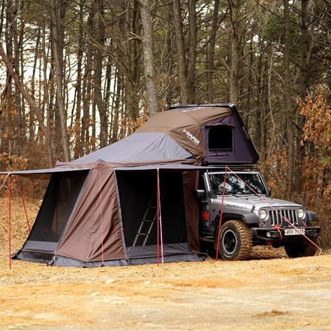 Jeep Wrangler Camping, Rooftop Tent Camping, Mobil Off Road, Travel Road Trip, Jimny Suzuki, Jeep Camping, Overland Trailer, Camping Inspiration, Overland Truck