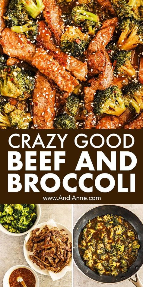 Are you in search of a quick and easy dinner that can be prepared in just 30 minutes? Our beef and broccoli stir fry is the perfect solution! With everything cooked in one skillet, this recipe is ideal for busy weeknights when you're short on time. Plus, it's a family favorite that everyone will love. Don't miss out on this delicious and convenient meal - click the link to learn how to make it today! Beef N Broccoli Recipes, Beef Stir Fry Recipes Easy, Stir Fry With Rice, Beautiful Meals, Beef Broccoli Stir Fry, Easy Suppers, Beef Stir Fry Recipes, Easy Stir Fry Recipes, Easy Foods