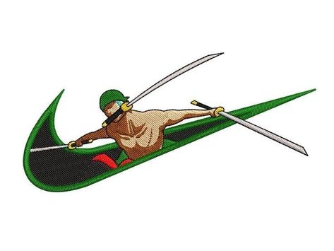 Zoro X Nike, Zoro Logo, Nike Drawing, Nike One Piece, Nike Logo Wallpapers, Nike Art, Nike Design, One Piece Ace, Anime Tshirt