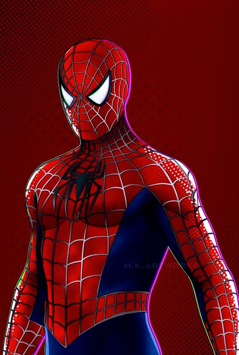 Into The Spiderverse Style, Spiderman Wallpaper Iphone, Spiderverse Style, Spiderman Sam Raimi, Wallpaper Spiderman, Spiderman 2002, 3d Spiderman, Spiderman Images, Into The Spiderverse