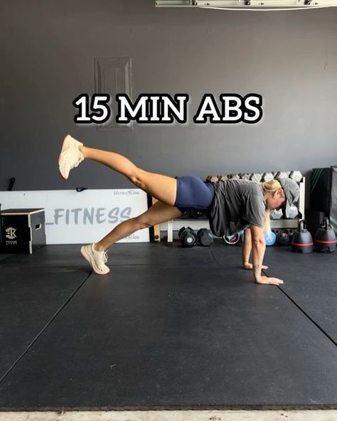 EMILY SAMUEL 👽 on Instagram: "🔥 15 MIN ABS FINIHER🔥
••••••••••••••••••••••••••••••••••••••••••

➕Added this as the PERFECT Abs/Core finisher to my last workout 🤌🏼 Promised myself I wouldn’t gate-keep… Deets below ⬇️ 😌 SAVE for later!! 

📌 5 EXERCISES 
📌 3 ROUNDS
📌 40 SEC WORK/20 SEC REST 

🔗 in Bi0 for FULL WORKOUTS IN MY APP!! 7 DAYS FREE 😎 (cancel anytime!) #athomeworkouts #homeworkouts #absworkout #coreexercises #coreworkout" Core Finisher, Six Pack Girl, Girl Workout Routine, Perfect Abs, Daily Workout Plan, Abs Challenge, Abs And Cardio Workout, Weight Workout, Ab Workout