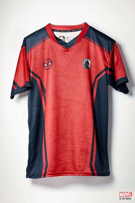 Team Liquid x Marvel Spider-Man Adult Jersey Size S. Condition is "New with tags". Shipped with USPS First Class. Spider Man Clothes, Sipder Man, Jersey Basket, Spider Man Shirt, Spiderman Outfit, Spiderman Web, Team Liquid, Marvel Clothes, Class Shirt