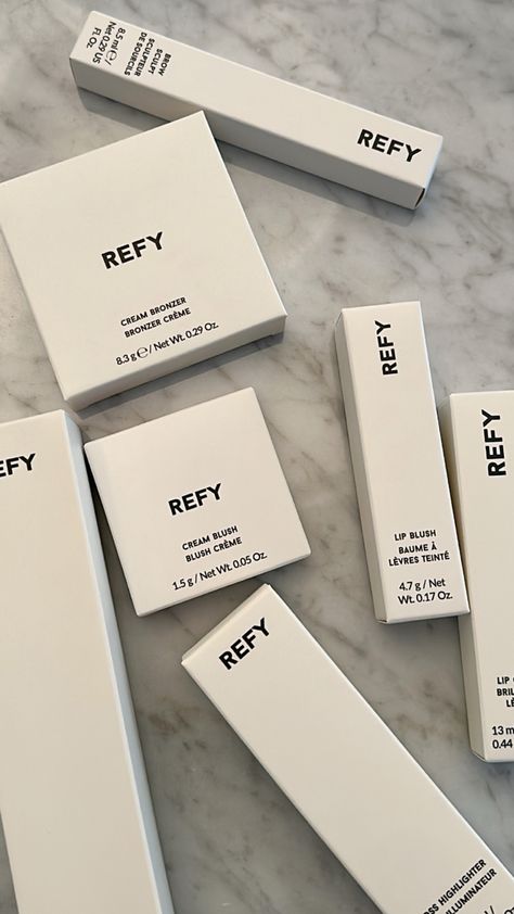 REFY BEAUTY Refy Beauty Aesthetic, Beauty Box Packaging, Skincare Organiser, Lady Killer, Marketing Project, Arch Brows, Radiant Beauty, Beauty Background, Eyeliner Styles