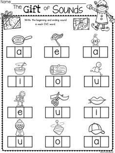 I Spy Beginning Sounds Activity - Free Printable For Ending Sounds Worksheets, Cvc Worksheets Kindergarten, Kindergarten Comprehension, Wristband Template, Ending Sounds, Cvc Worksheets, Cvc Words Worksheets, Beginning Sounds Worksheets, Phonics Kindergarten