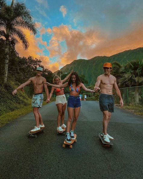 Mccall Gilbert, Mccall Mitchell, Skateboarding Aesthetic, Skateboard Aesthetic, Obx Dr, Dream Summer, Adventure Aesthetic, Hawaii Life, Beach Lifestyle