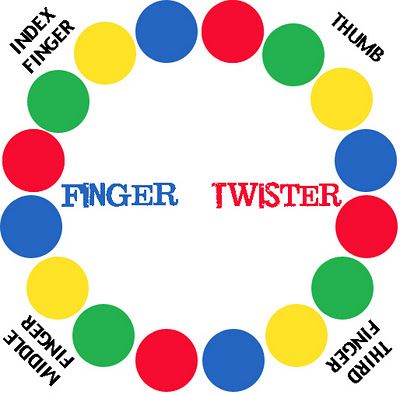 Later Gator Crafts: Finger Twister Road Trip Printables For Kids, Finger Twister, Road Trip Printables, Simple Stocking, Twister Game, Finger Gym, Busy Boxes, Printables For Kids, 365 Project