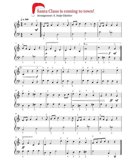 Christmas Songs Piano Sheet Music, Christmas Songs Sheet Music, Violin Christmas Sheet Music, Piano Songs Christmas, Last Christmas Piano Sheet Music, Piano Sheet Music Christmas, Easy Piano Christmas Music, Christmas Song Piano, Piano Christmas Songs