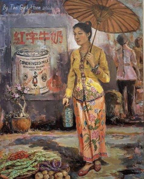 Baba Nyonya, Food Painting, Singapore Travel, East Asia, Paintings & Prints, Studio Ghibli, Southeast Asia, Traditional Art, Chinese Style