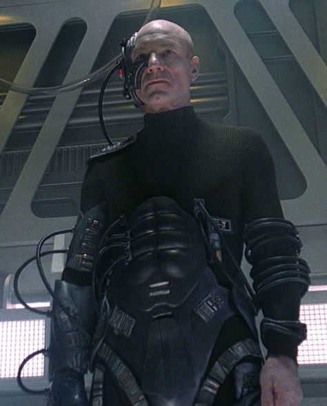 Locutus of Borg (2366) Locutus Of Borg, Star Trek Borg, Star Trek Convention, Star Trek 1, Resistance Is Futile, Jean Luc Picard, Deep Space Nine, Star Trek Characters, Starship Enterprise