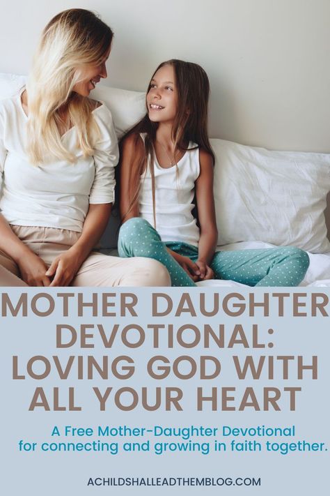 Mother Daughter Devotions, Mom And Daughter Bible Study, Mother-daughter Devotional, Mother Daughter Bible Study, Girl To Girl, Growing Your Faith, Prayer For Daughter, Mother Daughter Activities, Ratajkowski Style