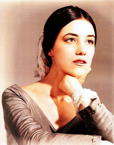 Charlotte by Bettina Rheims, 1996. In character as "Jane Eyre" in Zeffirelli's version. Jane Eyre 1996, Jane Eyre Movie, Edward Rochester, Charlotte Bronte Jane Eyre, Charlotte Brontë, Bronte Sisters, Charlotte Gainsbourg, Best Love Stories, Emily Bronte