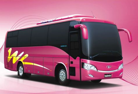 Pink Bus, Bus Design, Used Bus, Luxury Bus, Tour Bus, Guilin, Education Logo, Ways To Travel, Travel Style