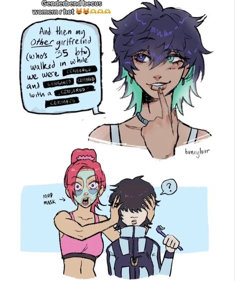 Artist: @bunnyluvrrr on tiktok Uber Blue Lock, Genderbent Blue Lock, Bllk Fanart, Oliver Aiku Fanart, Fem Blue Lock, Blue Lock Genderbend, Aiku Oliver, Oliver Aiku, Magna Anime