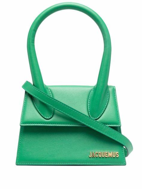 Green Jacquemus Bag, Le Grand Chiquito, Jacquemus Bag, Miu Miu Bag, Designer Tote Bags, Black Leather Tote, Celine Luggage Bag, Givency Antigona Bag, Mini Purse