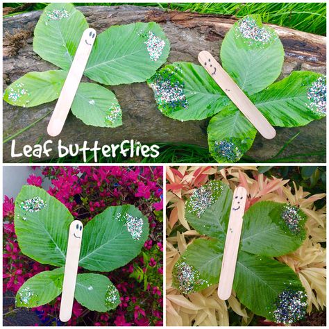 Forest School Butterfly Activities, Preschool Crafts Nature, Forest School Minibeast Activities, Minibeast Outdoor Activities, Nature Art Activities For Preschool, Forest Schools Eyfs, Forest School Art Ideas, August Learning Themes, Hungry Caterpillar Outdoor Activities