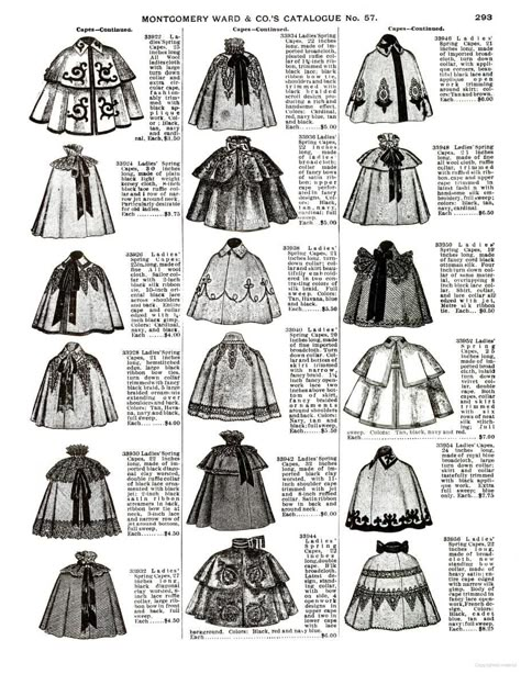 Gaun Abad Pertengahan, 19th Century Fashion, Fashion Vocabulary, Montgomery Ward, Fashion Design Drawings, Edwardian Fashion, Fashion Design Sketches, Historical Dresses, Fashion Plates