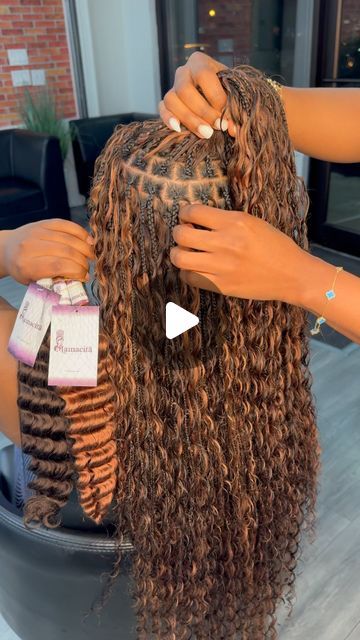 Y A on Instagram: "Human hair from us @mamacita___hair 

Small medium size gypsy + 3 bundles

.
.
.
.
.
.
.
.
#stitchbraidsnyc #newarkbraider #gypsybraids #bohobraids #bohobraid #curlybraids #bulkhairextensions #stitchbraids #newjerseybraids #newjerseybraider #bohobraidsnyc #knottlessbraidsnj #braidsnj #njbraids #njbraider #njbraiders #jerseybraider #brookylnbraider #braidsync #stitchbraidsnj #nycbraids #braidsgang #njstylist #bohostyle #curlyhairstyles #humanhairbraids #bohemianbraids" Knotless Braid Sizes, Knotless Box Braids Bohemian, Ombré Boho Knotless Braids, Small Boho Box Braids, 350 Braids, Medium Boho Braids, Knotless Goddess Box Braids, Small Medium Knotless Braids, Small Boho Knotless Braids