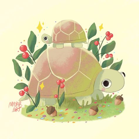 Turtle Drawing, cute Turtle illustration, Turtle illustration, animal illustration, cute drawing, Turtle drawing , cute drawing, funny drawing, funny illustration, illustration art, kidlit, animal art Turtle Drawing Cute, Turtle Pfp, Animal Moodboard, Cute Turtle Drawings, Turtle Illustration, Drawing Funny, Cartoon Turtle, Embroidered Tops, Turtle Drawing