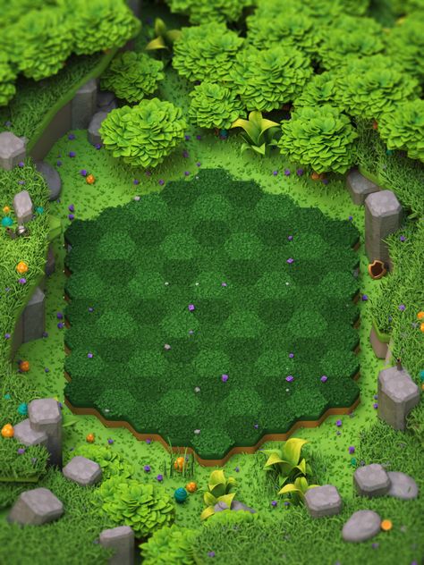 Hex Grid level design for mobile game, Maciej Górnicki on ArtStation at https://www.artstation.com/artwork/wzDOZ Hexagon Game, Hex Grid, Grid Game, Top Down Game, Hexagon Grid, Snake Game, Game 2d, Garden Games, Level Design