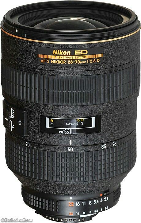 The Nikon 28-70mm f/2.8 AF-S D is spectacular lens, I have owned this BEAST for years and it is just as sharp as the newer 24-70mm f/2.8 AF-S. This 28-70mm/2.8 offers spectacular performance, and the price you pay is huge size and weight, yup weight is seriously heavy compared to 24-70mm. Photo by Ken Rockwell, verbiage/opinion by me. Nikon Film Camera, Nikon Camera Lenses, Nikon Df, Nikon F2, Camera Aperture, Nikon Lenses, Nikon Cameras, Nikon Digital Camera, Nikon Lens