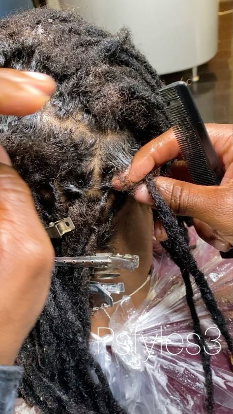 Loc Smithing Method, Loctician Aesthetic, Loc Smithing, Loc Gel, Loc Products, Hairstyle Braid, Cosmetology School, Dream Vision Board, Back In Stock