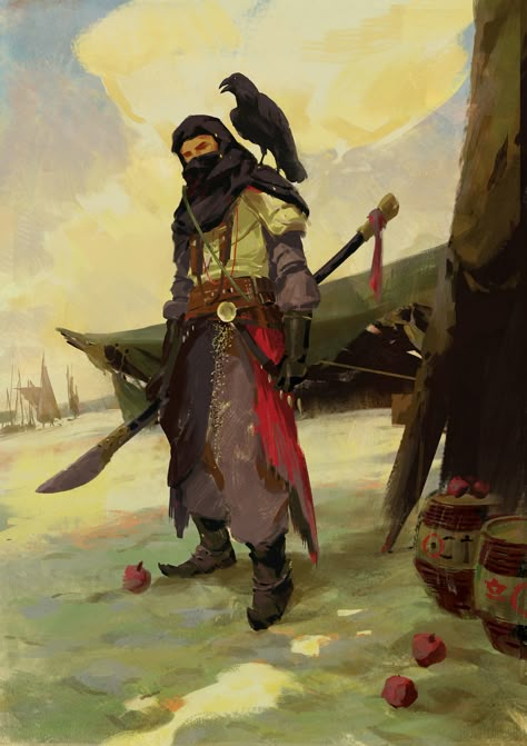 ArtStation - Arabian Knight, Yujin Choo Arabian Knight Art, Arabian Character Design, Tuareg Art, Desert Knight, Arabian Knights, Arabian Art, Heroic Fantasy, Male Character, Fantasy Male