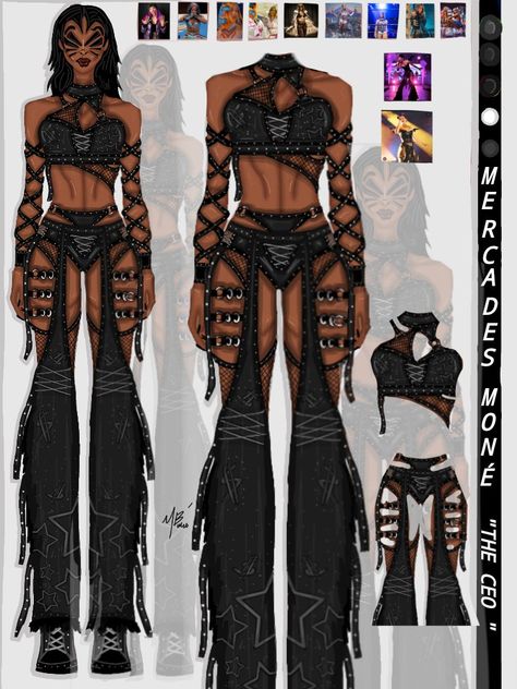 Dance Performance Outfits, Wrestling Outfits, Wwe Outfits, Preformance Outfits, Futuristic Fashion, Illustration Fashion Design, Festival Looks, Garters, Cosplay Outfits