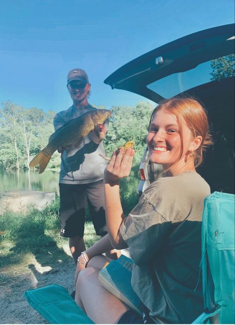 Fishing Couple Goals, Fishing Date Aesthetic, Surfer Relationship, Couples Roadtrip, Summer Relationship Aesthetic, Lake Couple Aesthetic, Summer Aesthetic Couple, Summer With Boyfriend, Summer Relationship Goals